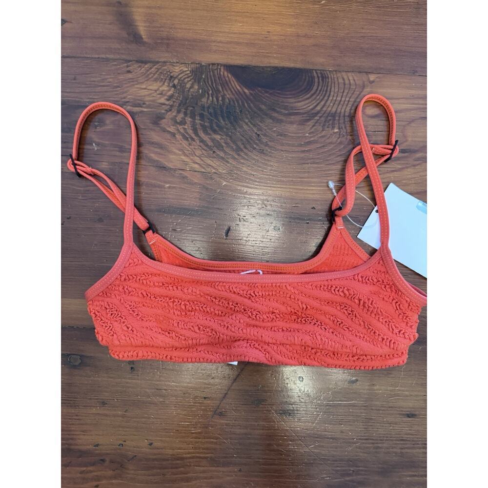 Bond-Eye the selena bikini top Orange - one size NWT